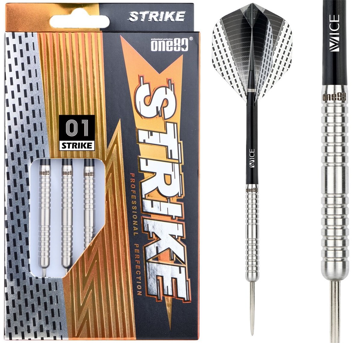 ONE80 Strike 1 Steeldarts ONE80 20 22 24 Gramm Steeldarts
