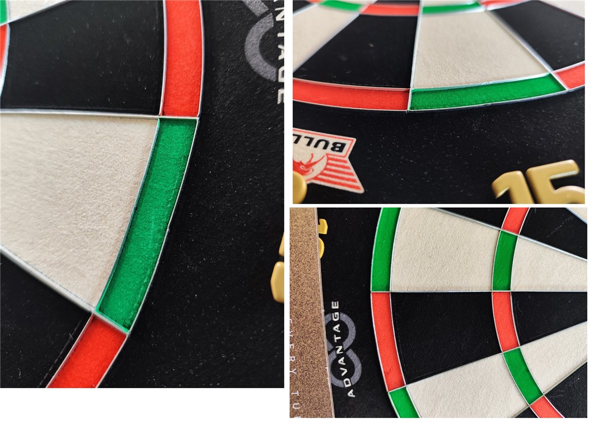 B-Ware Bull's NL Advantage 8 Dartboard Bristle Board