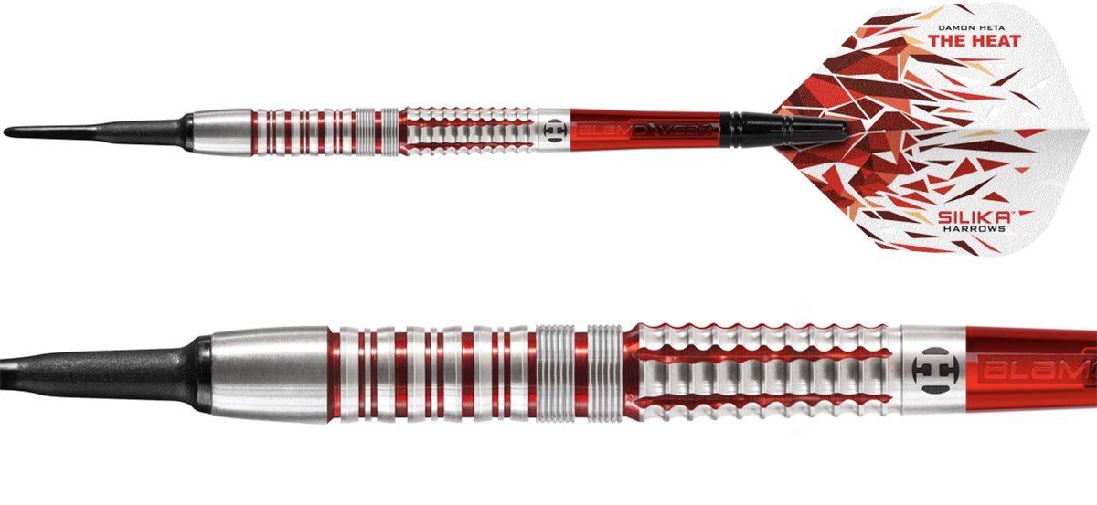 Harrows Damon Heta G2 90% Softdarts 18/20 Gramm Softdarts
