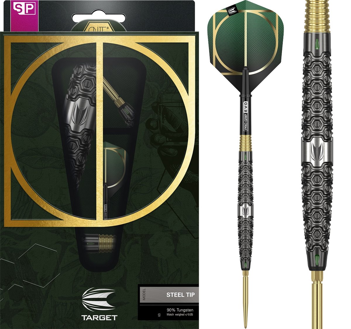 Target CULT SP01 Steeldart 21/23 Gramm Steeldarts