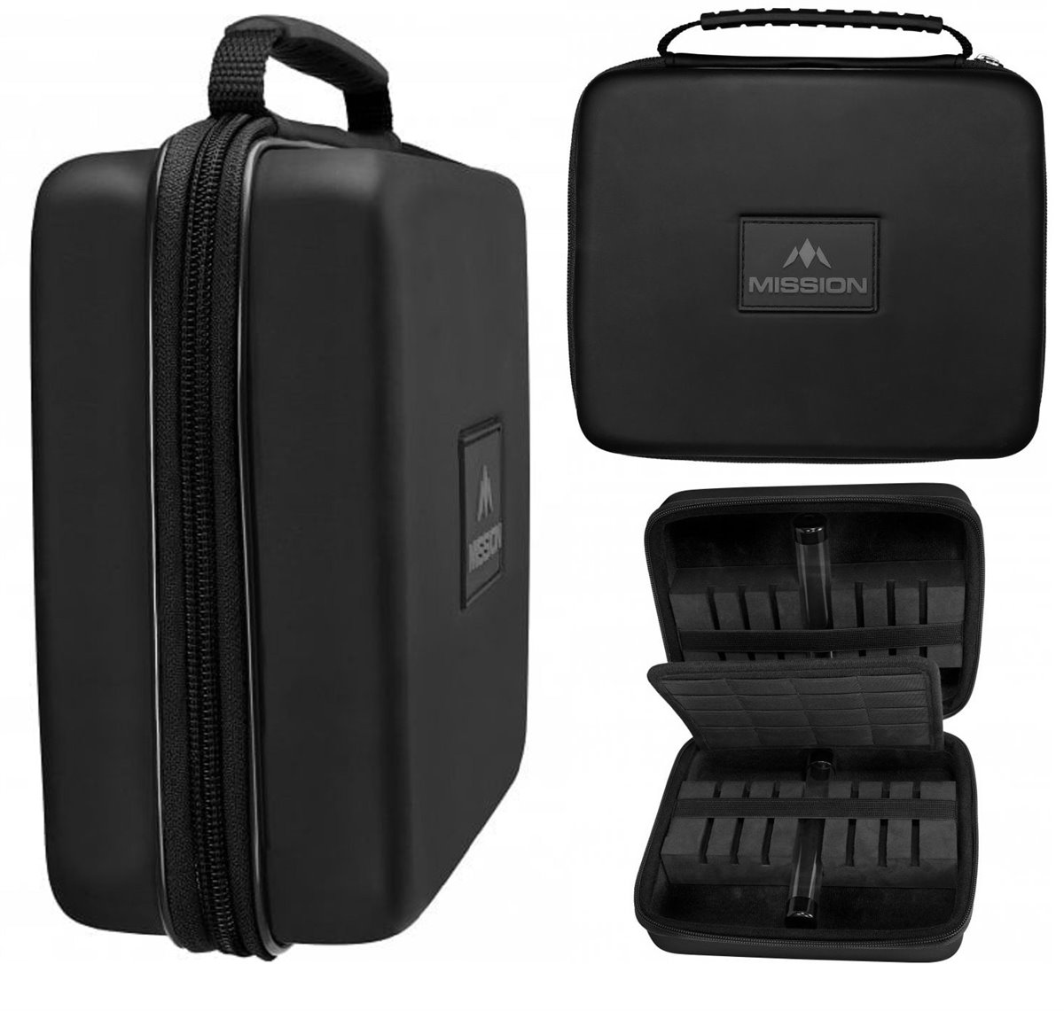 Mission Freedom Luxor XL Dart Case Dart Tasche Schwarz M000441S