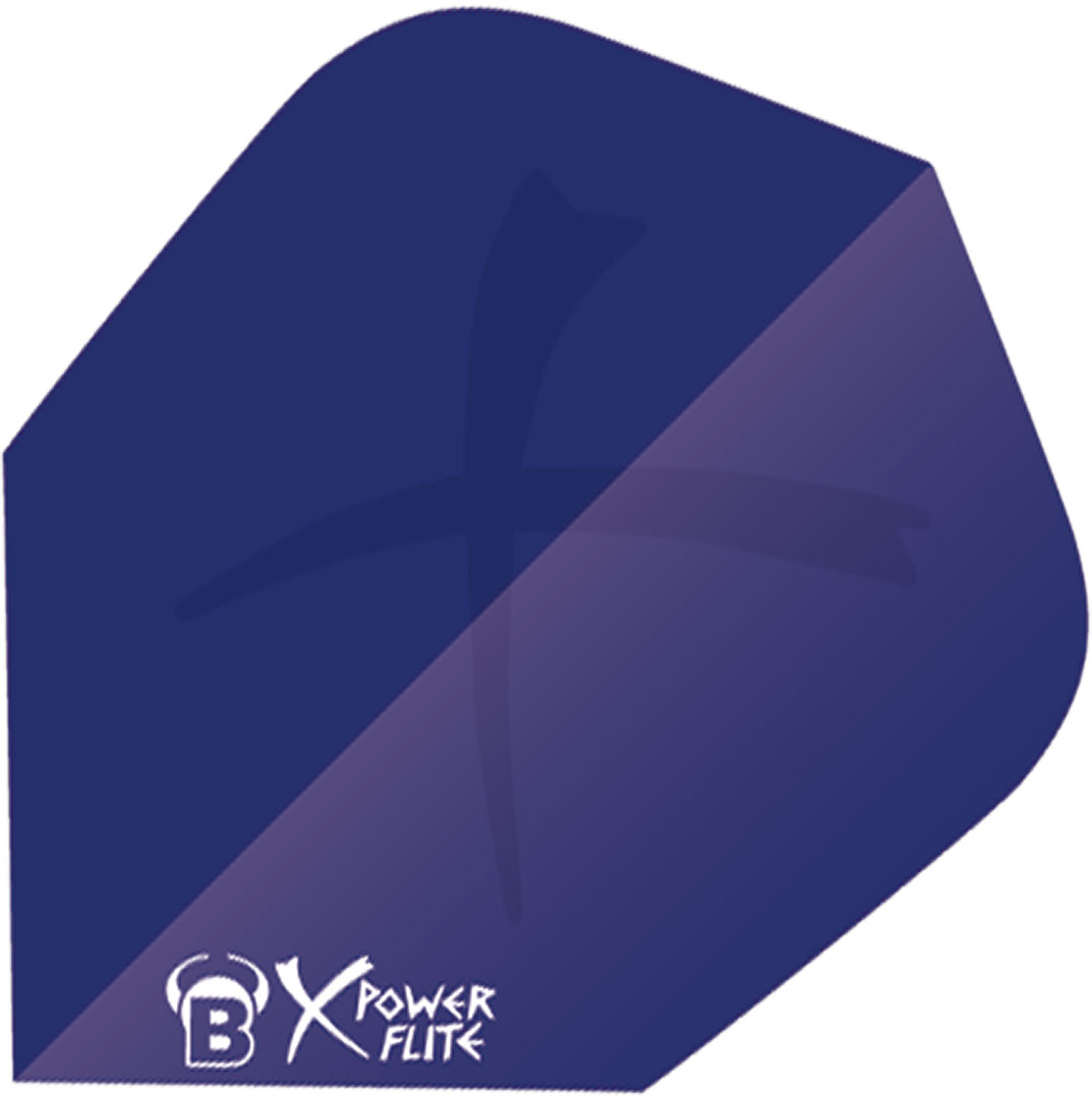 Dart Fly Bull's X-Powerflite Std. blue Flights