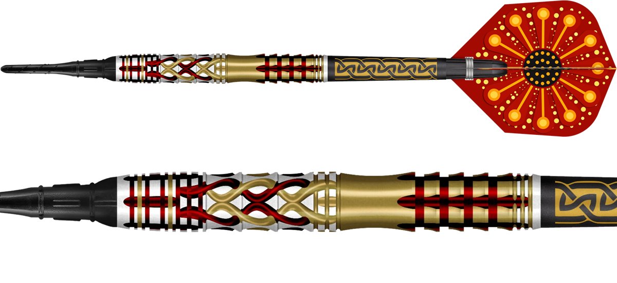 Shot! Goths Alaric 95% Tungsten Softdarts 20 Gramm Softdarts