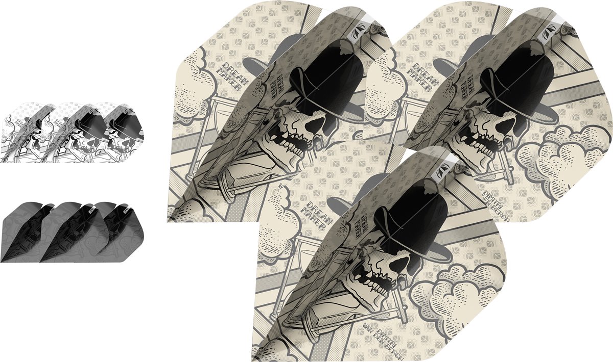 Target 3 Set Pro Ultra Player Dimitri van den Bergh INK 2023 Standard No2 Flights