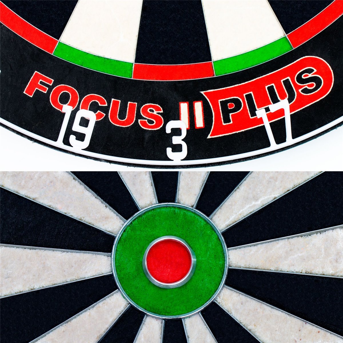 BULL'S Focus II Plus Bristle Dart Board Bristle Board