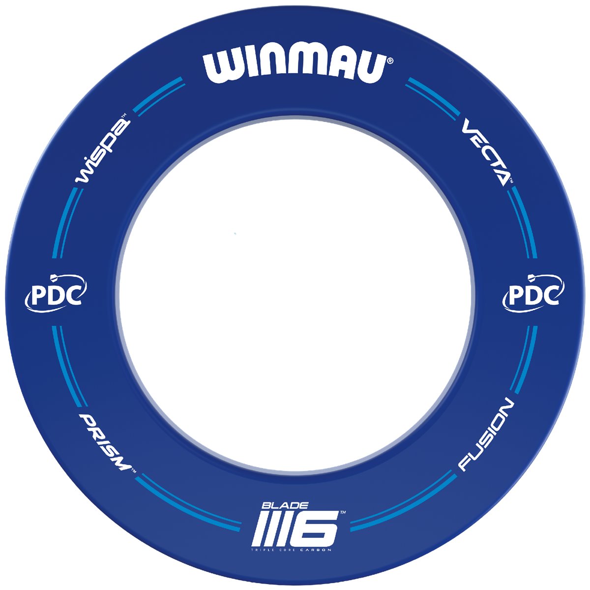 1 tlg. Winmau PDC Dart Catchring Dart Surround Blau Auffangring