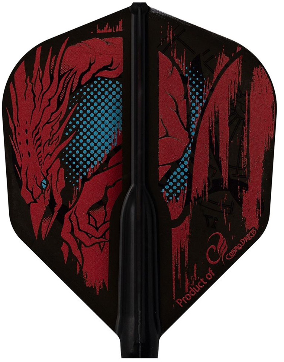 Cosmo Darts Fit Flights Air Darius Labanauskas V2 Shape Flights