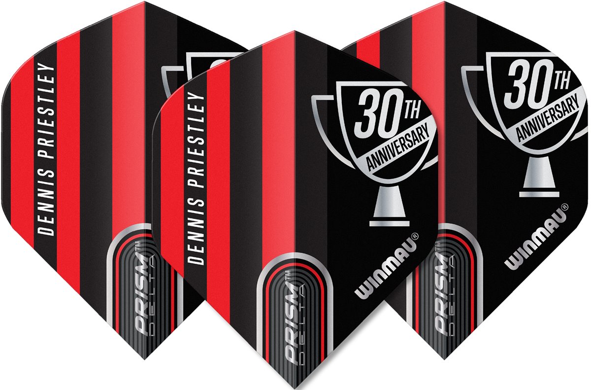 Winmau Prism Alpha Flight Specialist Players Dennis Priestley Diamond Standard Flights