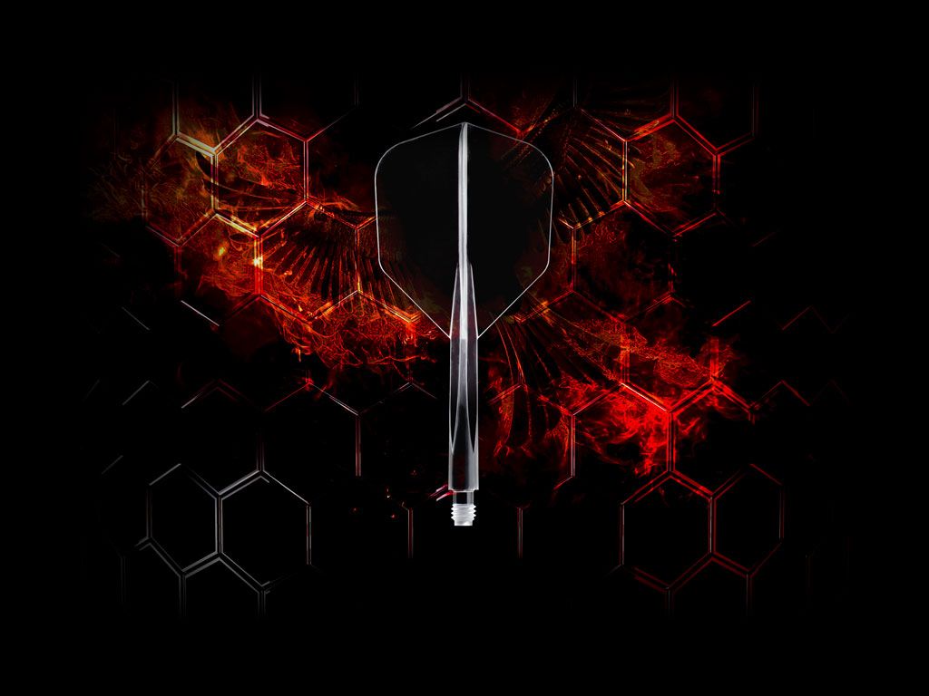 Condor Dart Flights Shafts AXE Revival Weiß Standard No2 Flights