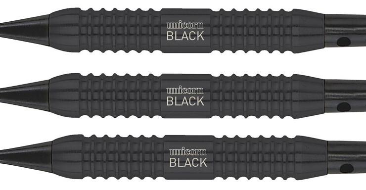 Unicorn Core Plus Black Soft 19g Softdarts