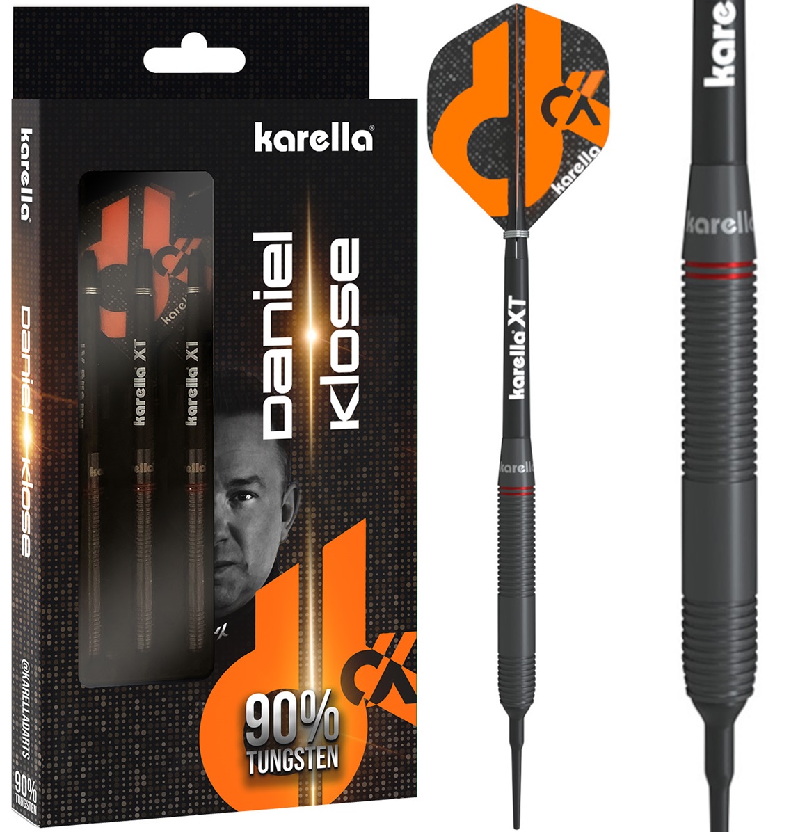 Karella Daniel Klose 90% Softdarts 19/21 Gramm Softdarts