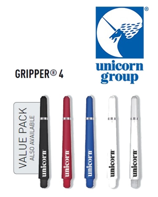 Unicorn Gripper 4 Elements Tow Tone Cosmo Combo Flight Shaft Set Shafts