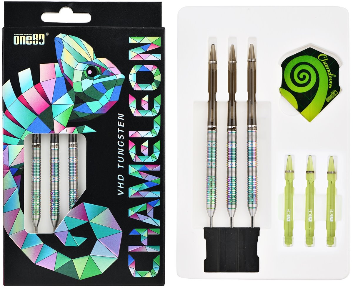 One80 Chameleon Azurite Steel Darts 24 Gramm Steeldarts