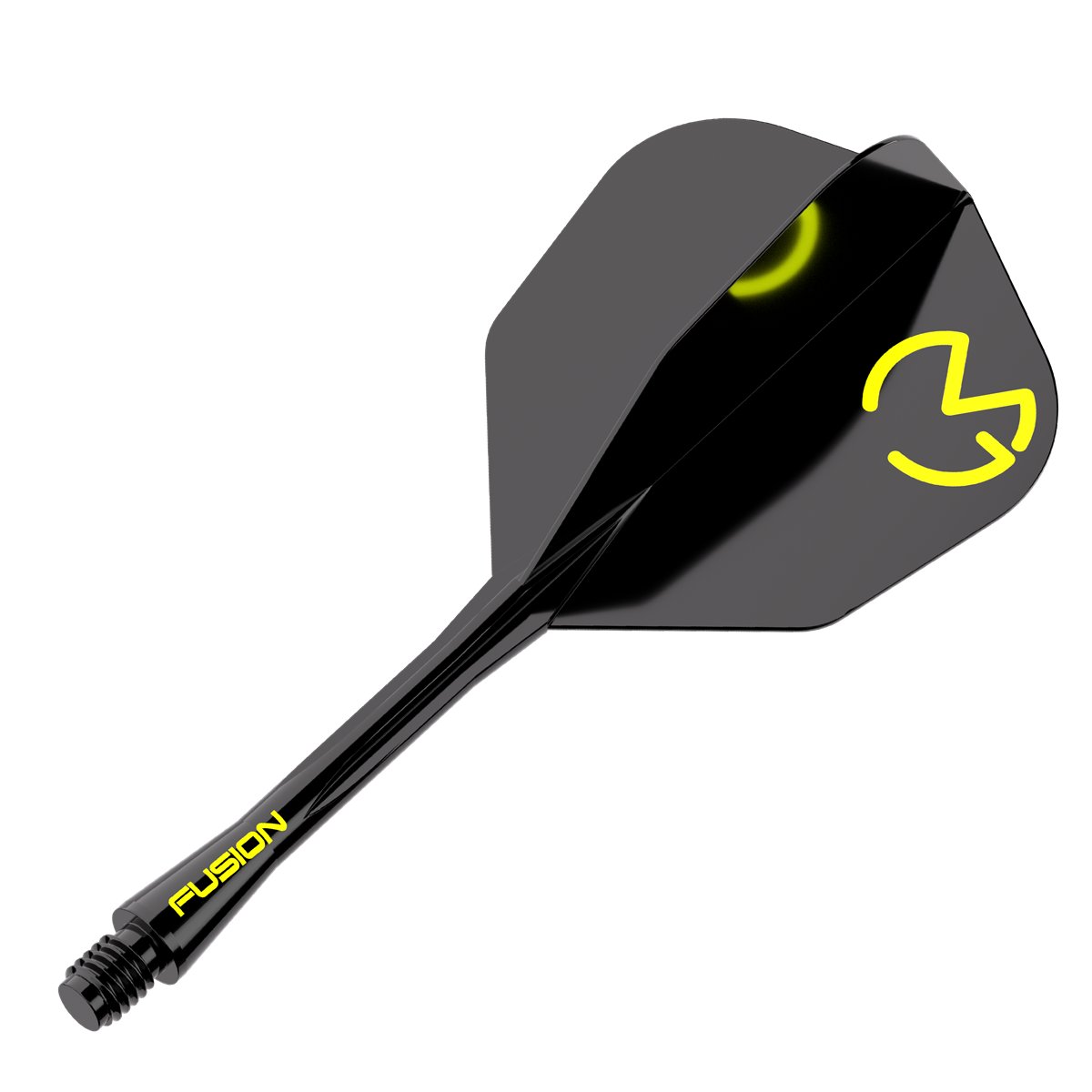 Winmau Fusion Integrated Flight & Shaft System MvG Pac Man Shape Shafts