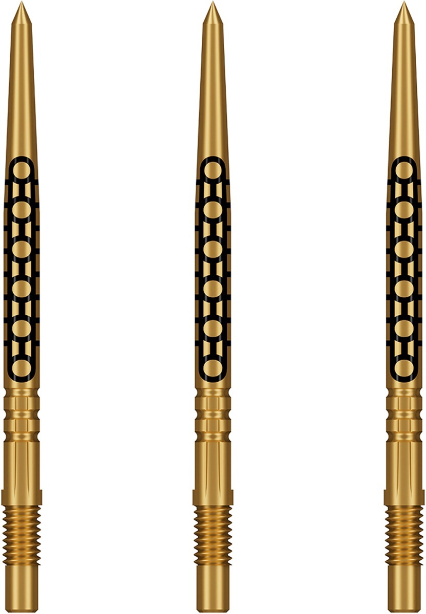 Shot! Goths Turbo Points TP 30/40 mm Gold/Schwarz Wechselspitzen