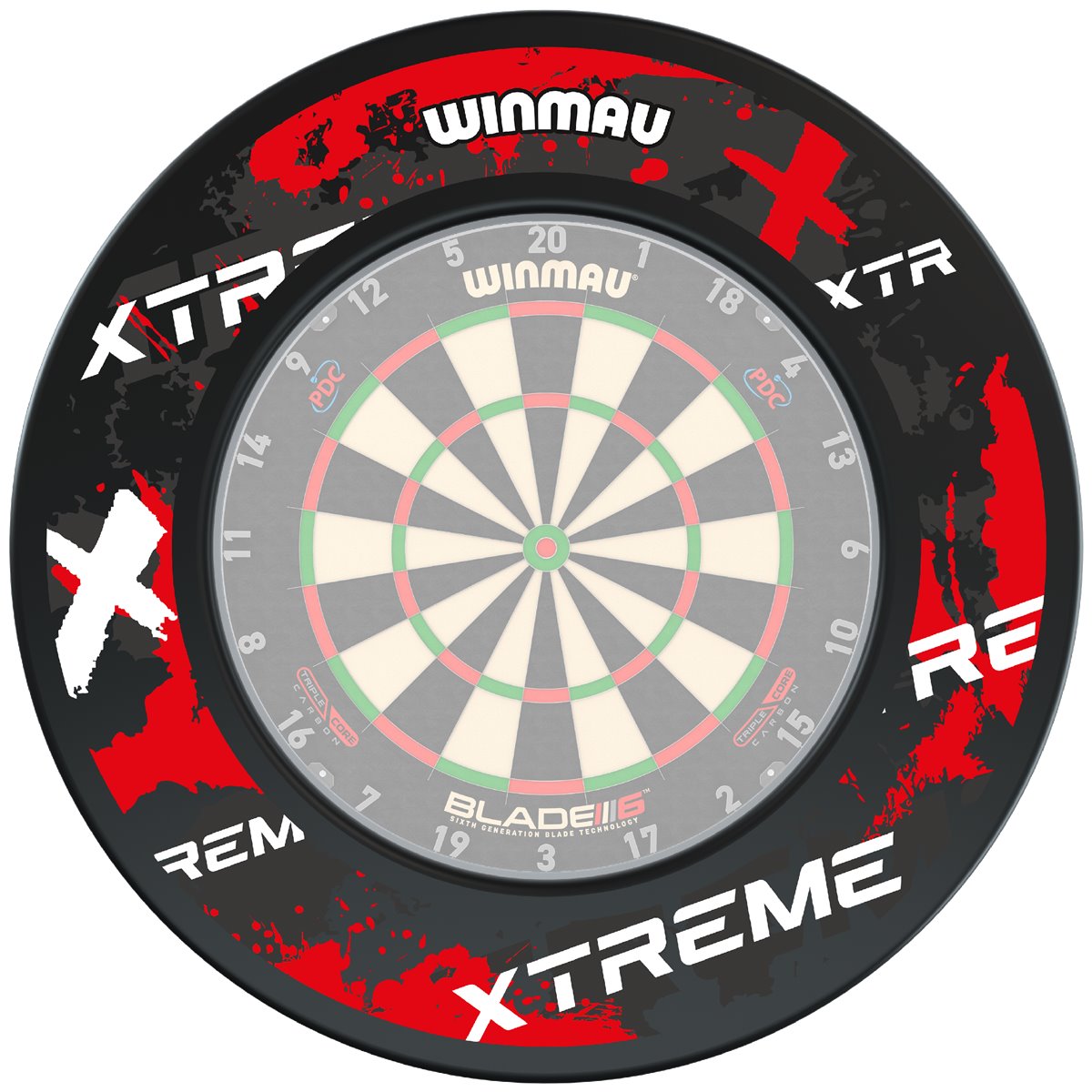 1 tlg. Winmau Xtreme Red Dart Catchring Dart Surround Auffangring