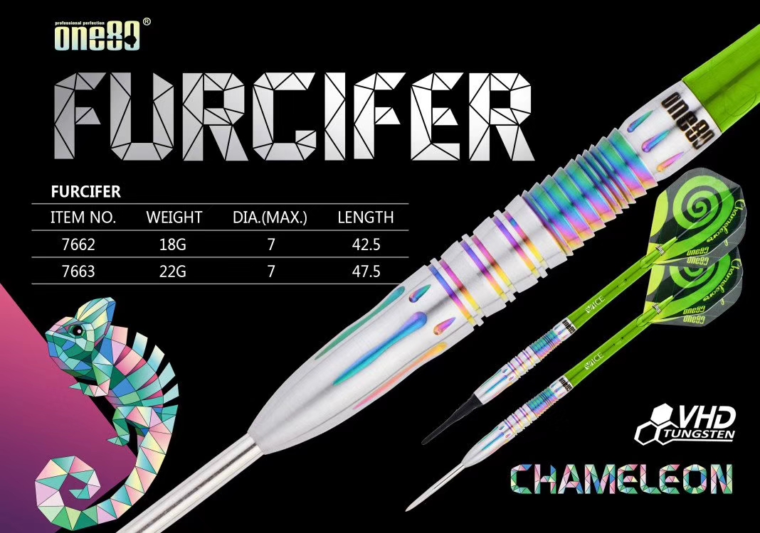 One80 Chameleon Furcifer Soft Darts 18 Gramm Softdarts