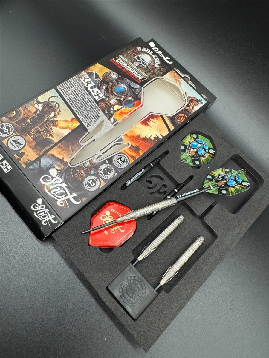 SHOT! Badlands Krush 90% Steeldart 26 Gramm Steeldarts
