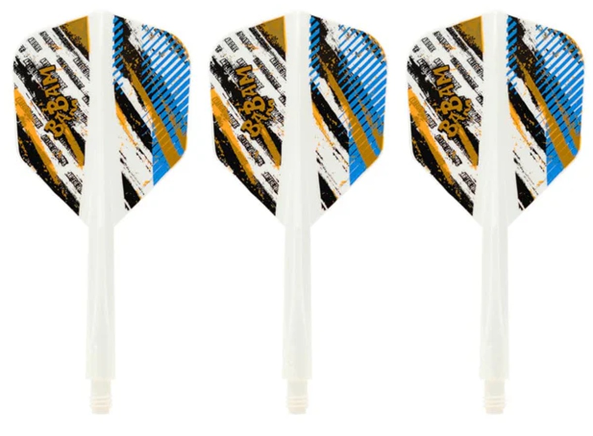 Condor Dart Flights Shafts AXE Bradley Brooks Bam Bam Shape No6 Flights