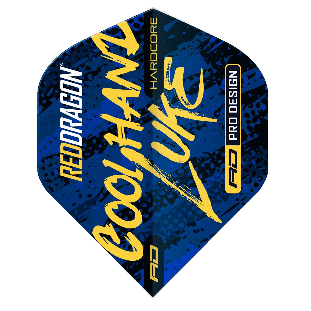 Reddragon Luke Humphries Signature Blue Hardcore Dart Flights Flights