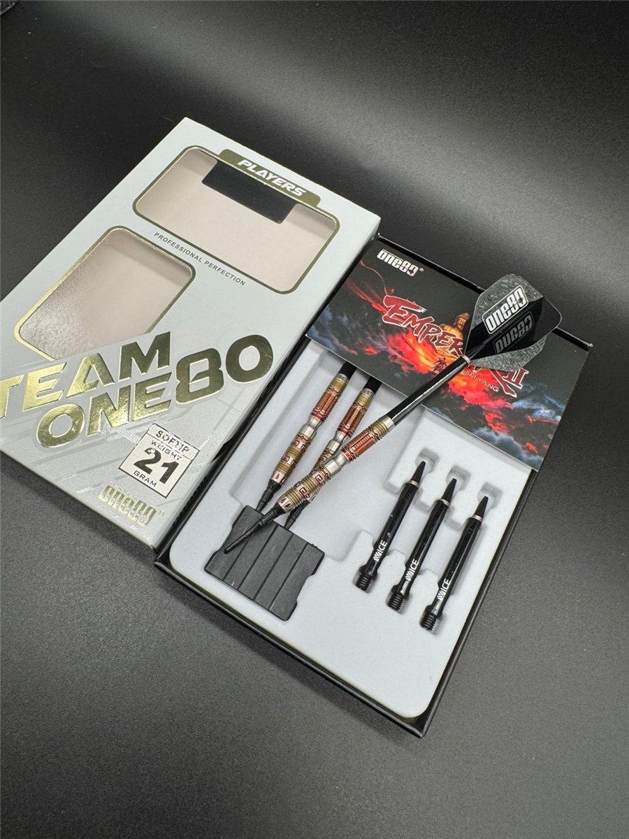 ONE80 Tom Yang Emperor 2 90% Softdarts 21 Gramm Softdarts