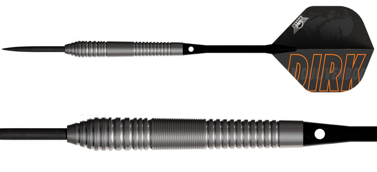 Bull's Dirk van Duijvenbode 80% Steeldarts 22/24 Gramm Steeldarts