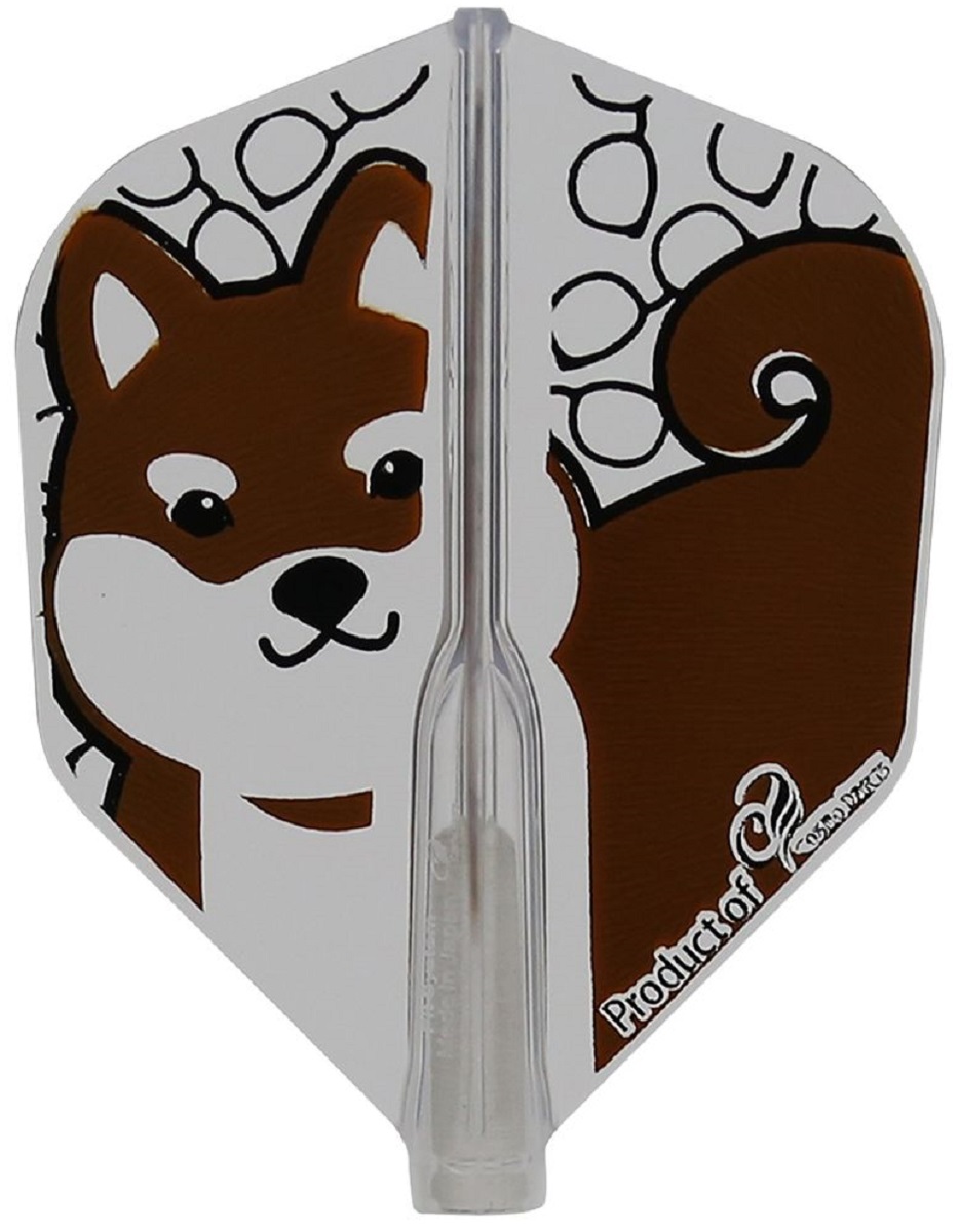 Cosmo Darts Fit Flights Air Shinnosuke Shinnosuke Shiba Hund Shape Flights Cosmo Darts Fit Flights Air Shinnosuke Shinnosuke Shiba Hund Shape Flights
