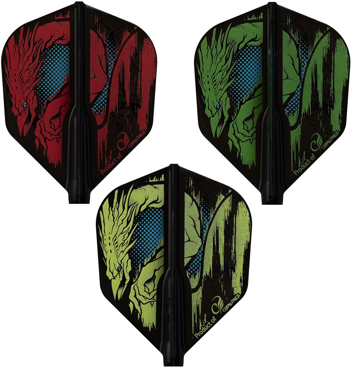 Cosmo Darts Fit Flights Air Darius Labanauskas V2 Shape Flights