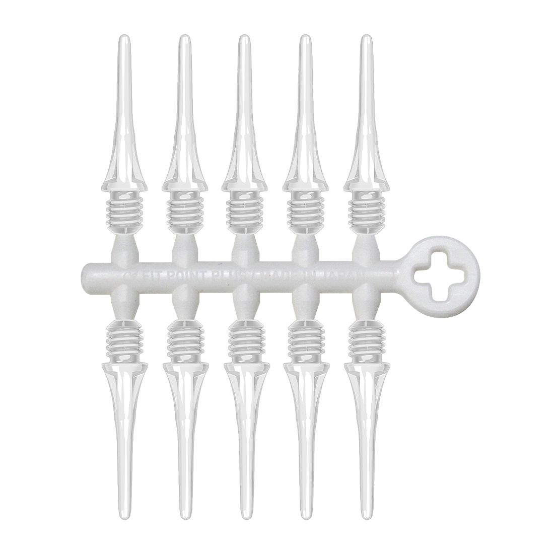 CosmoDarts Fit Point Plus Short 50 Stück 2BA Gewinde Tips Kunststoffspitzen