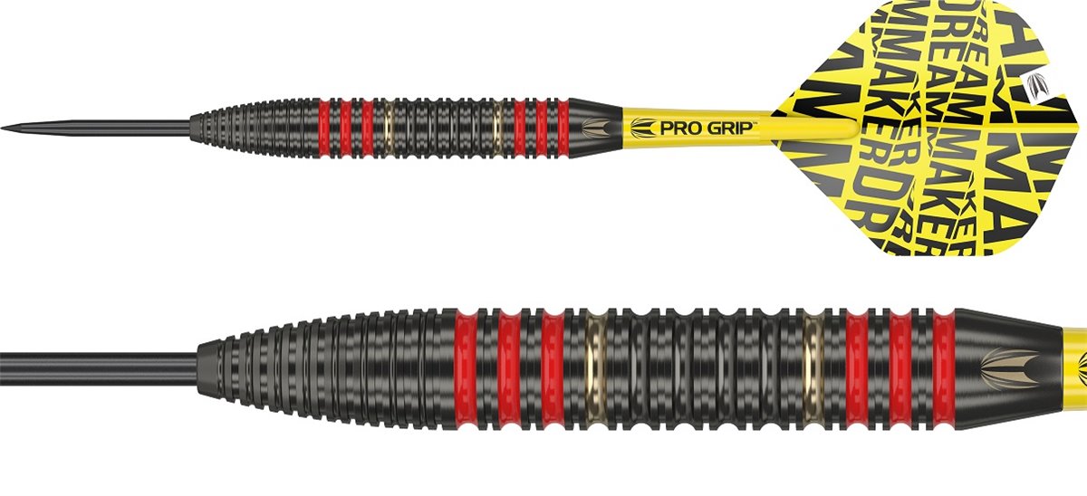 Target Dimitri Van den Bergh Steeldarts Brass 22 Gramm Steeldarts