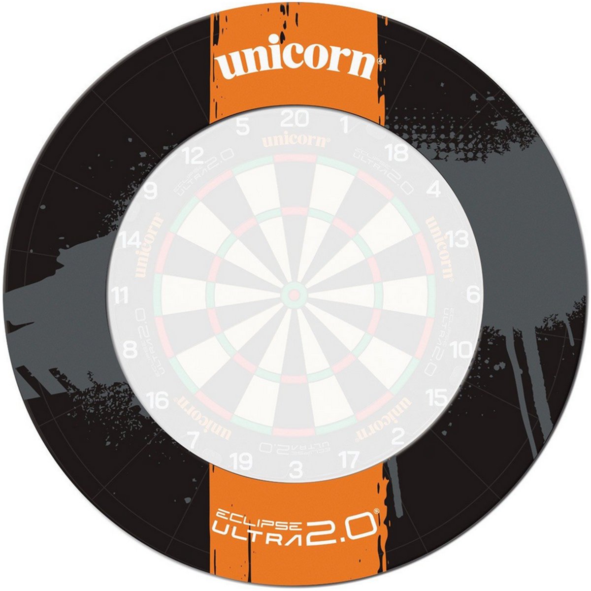 Unicorn Eclipse Ultra 2.0  Bristle Dart Board Surround Catchring Wandschutz