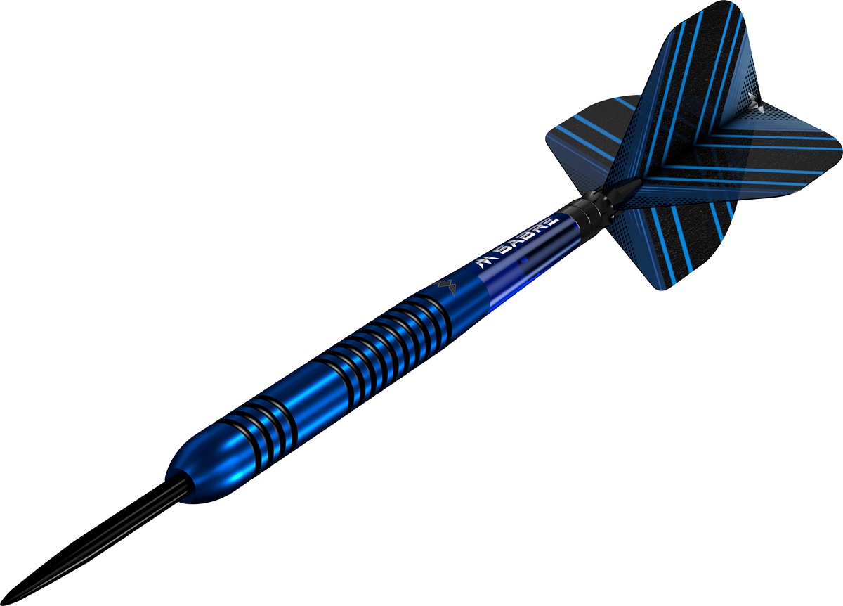 Mission Lex Paeshuyse Blue & Black 90% Steeldarts 22/24 Gramm Steeldarts
