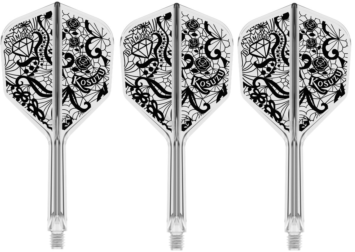 Target Japan Diamond Kosuzu Iwao K-Flex Shaft/Flight System Shape No6 Shafts