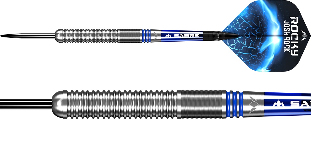 Mission Josh Rock Silver & Blue 80% Steeldarts 25 Gramm Steeldarts
