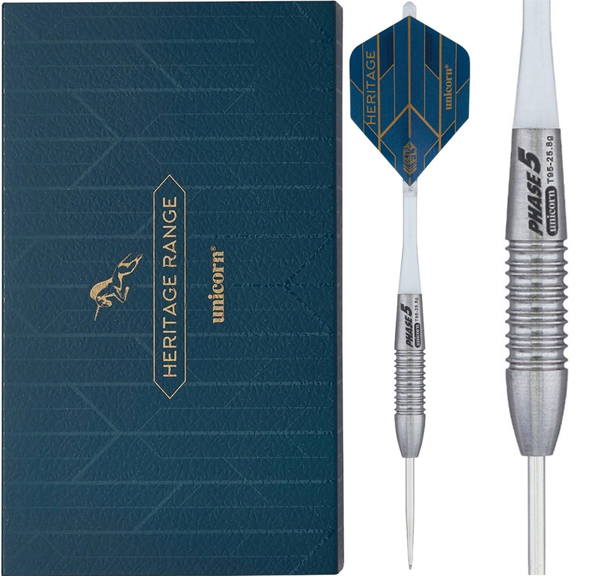 Unicorn Heritage Phase 5 95% Steeldarts 26 Gramm Steeldarts