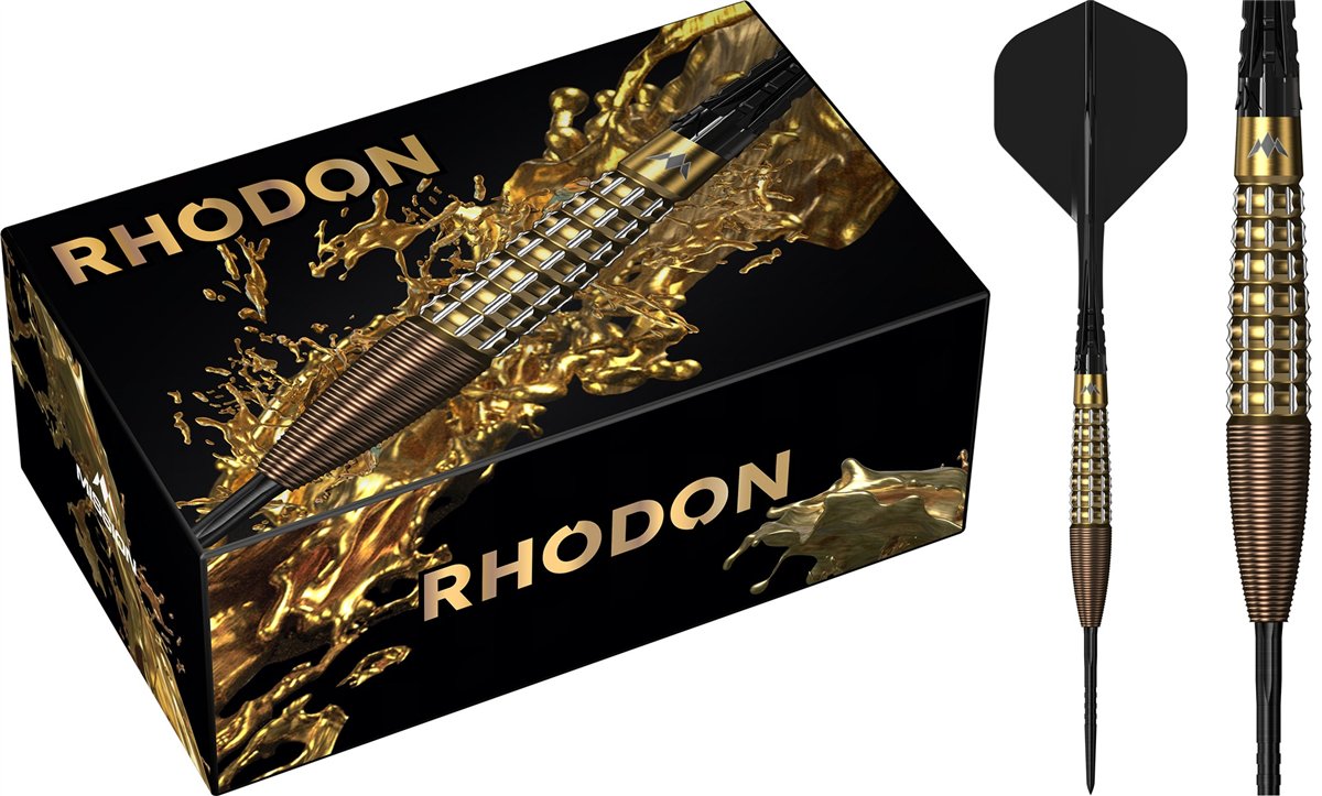 Mission Rhodon Bronze & Gold PVD 95% Steeldarts 25 Gramm Steeldarts