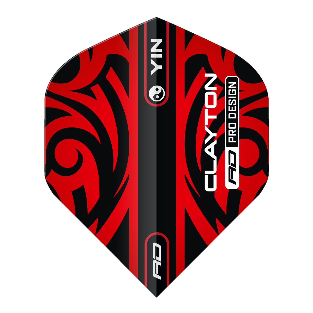 Reddragon Jonny Clayton Hardcore Red & Green Yin Yang Dart Flights Standard Flights