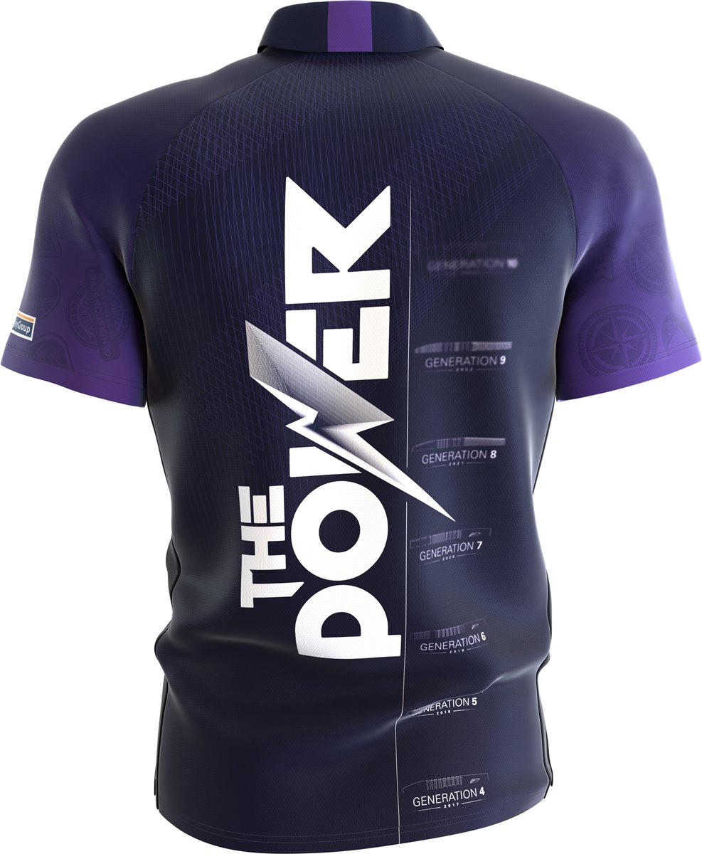 Target Coolplay Collarless Phil Taylor 2024 Dartshirt