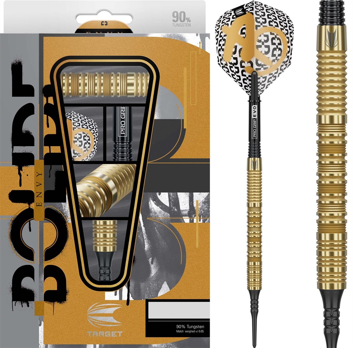 Target Bolide Envy 10 90% Softdarts 18/21 Gramm Softdarts