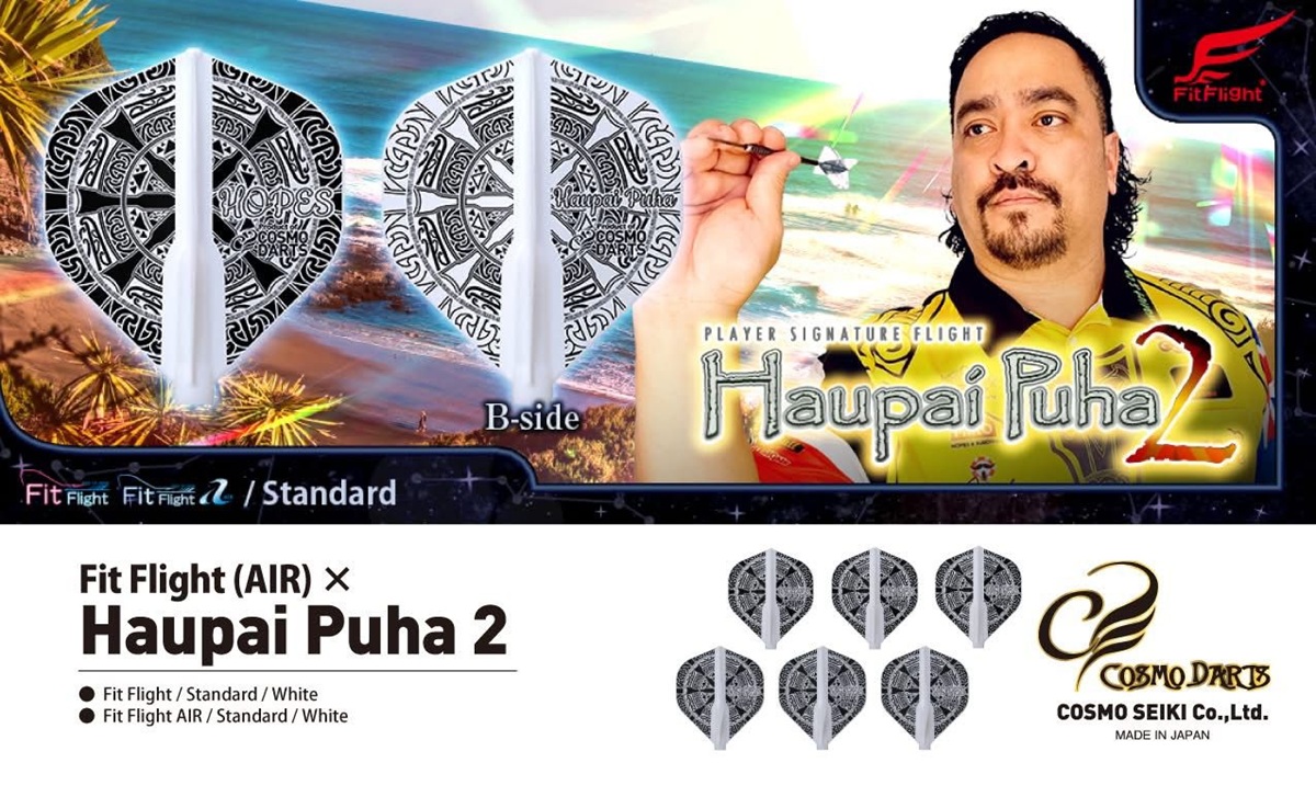 Cosmo Darts Fit Flights Haupai Puha 2 Standard Flights