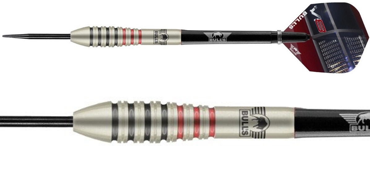 Bull's V8 A 90% Steeldarts 23 Gramm Steeldarts