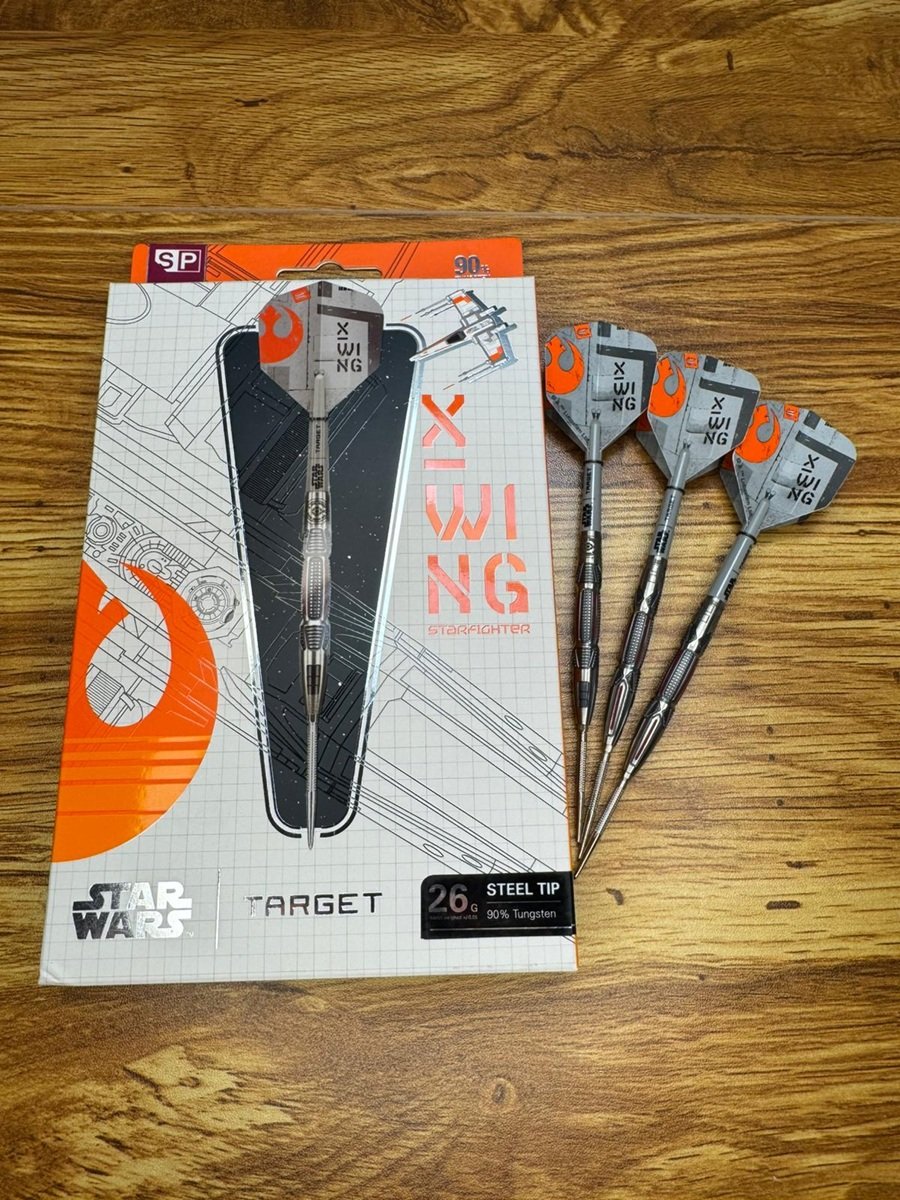 Target Star Wars X-Wing Swiss Point 90% Steeldarts 26 Gramm Steeldarts