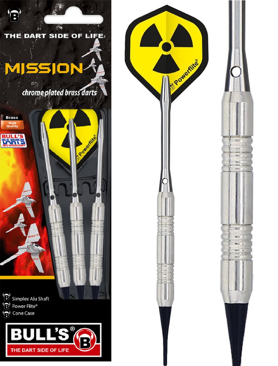 BEAZD Bull´s Mission-Softdart 16/18 Gramm Softdarts