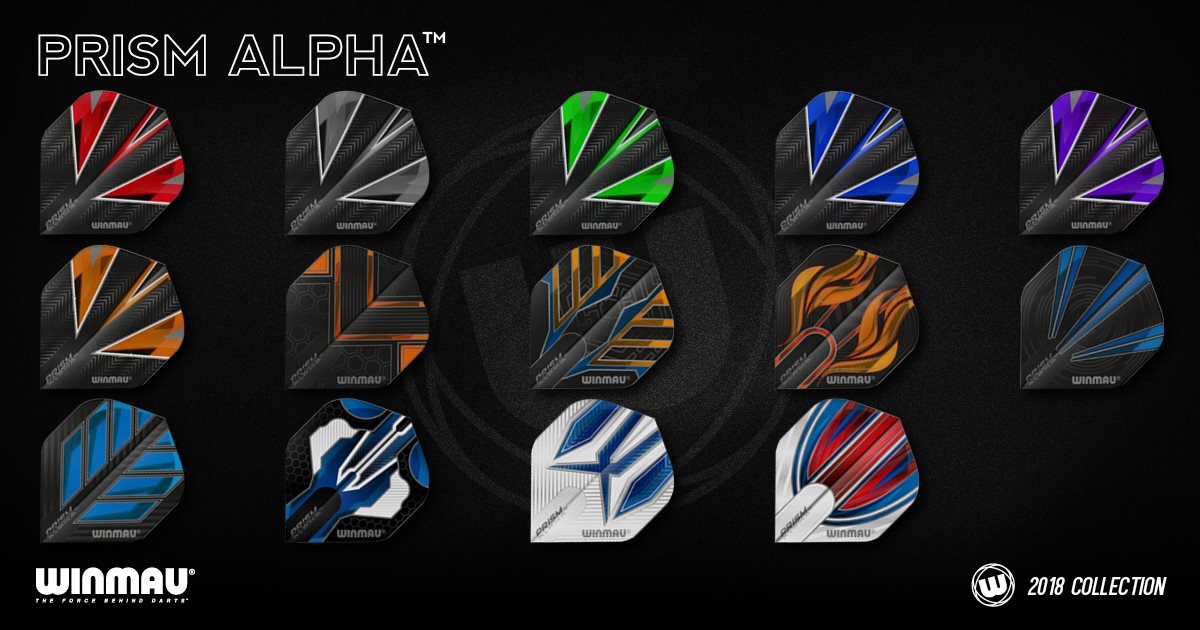 Winmau Prism ALPHA 142 Pro-Line Dart Flight Standard Flights