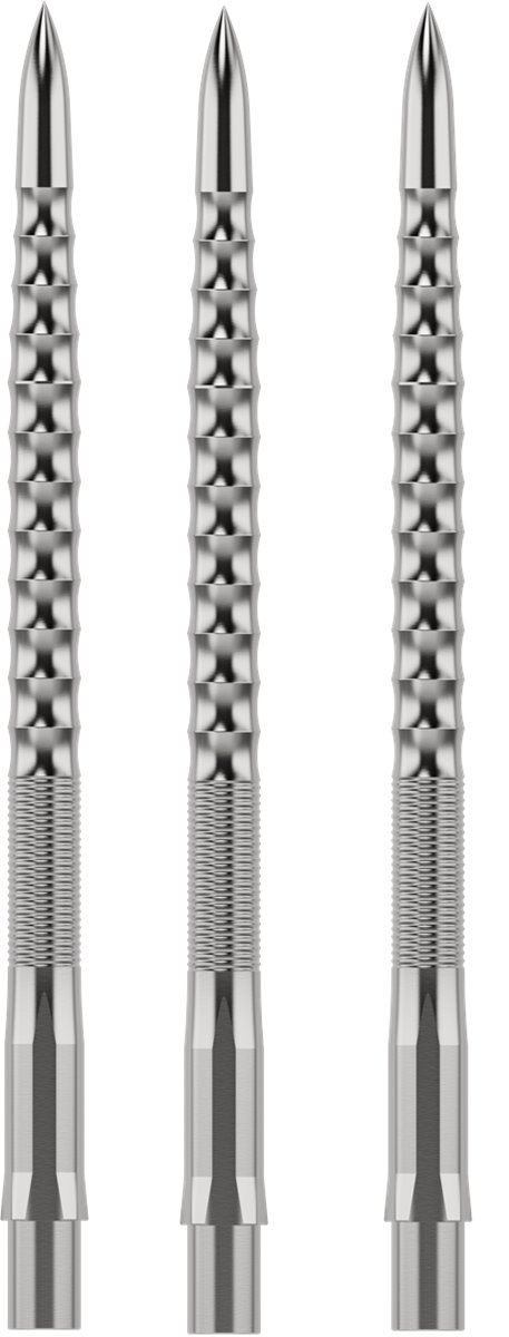 Caliburn EVO Points Ripple Silber 26/32/38 mm Wechselspitzen
