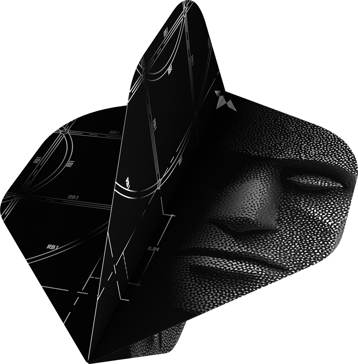 Mission Solo Arkitekt Dart Flights 100 Micron Standard No2 Flights