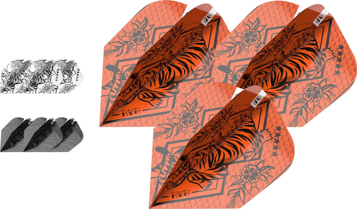 Target 3 Set Pro Ultra Player Raymond van Barneveld INK 2023 Shape No6 Flights