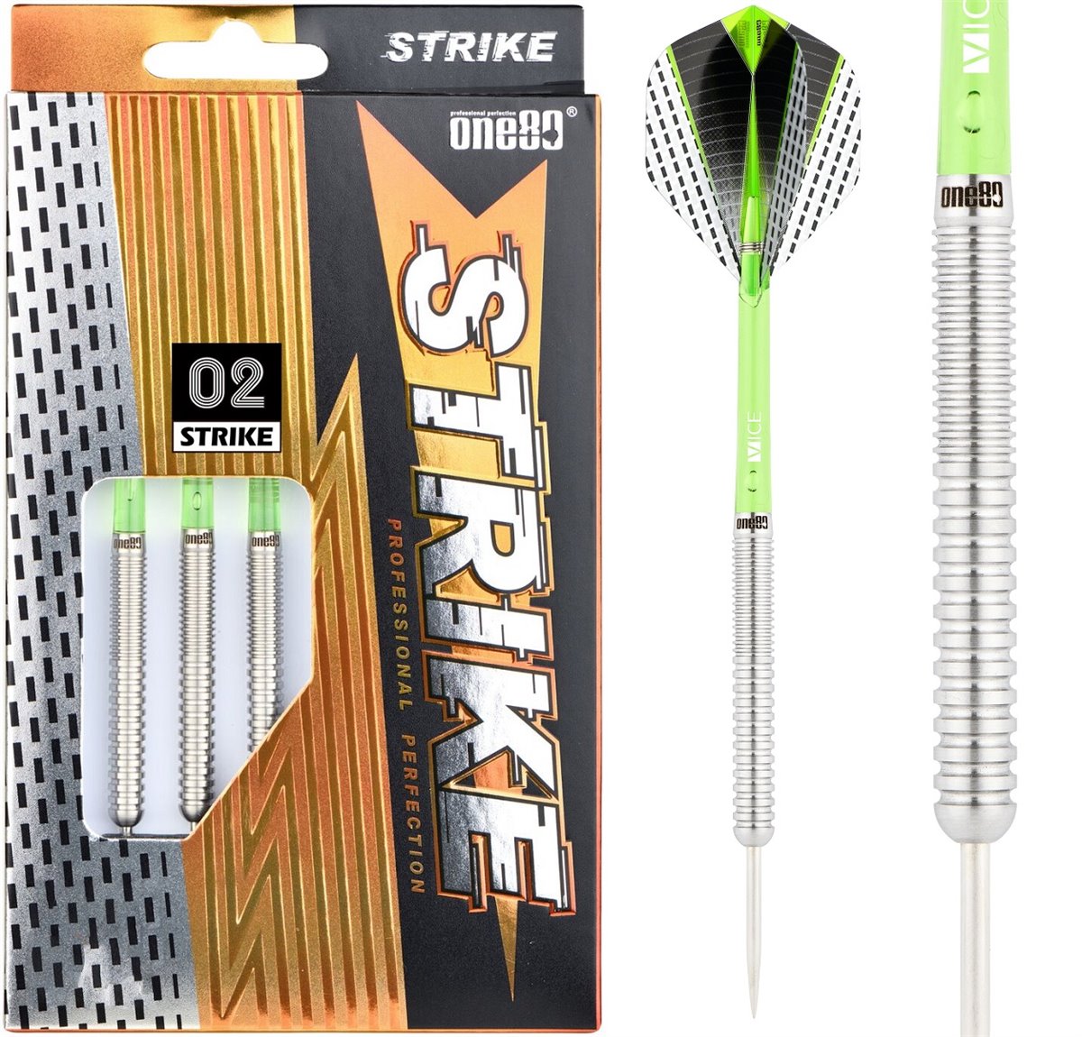 ONE80 Strike 2 Steeldarts ONE80 22 24 Gramm Steeldarts