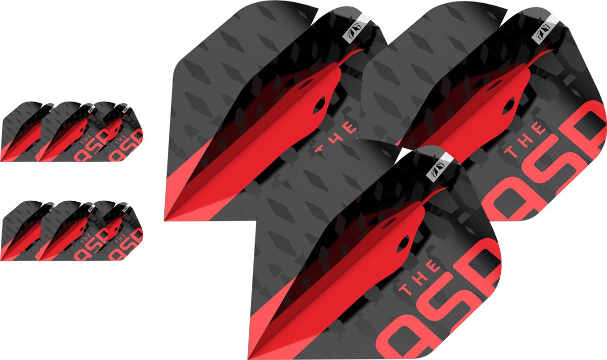 Target 3 Set Pro Ultra Rot Flights NO2 Nathan Aspinall ASP 2023 Flights