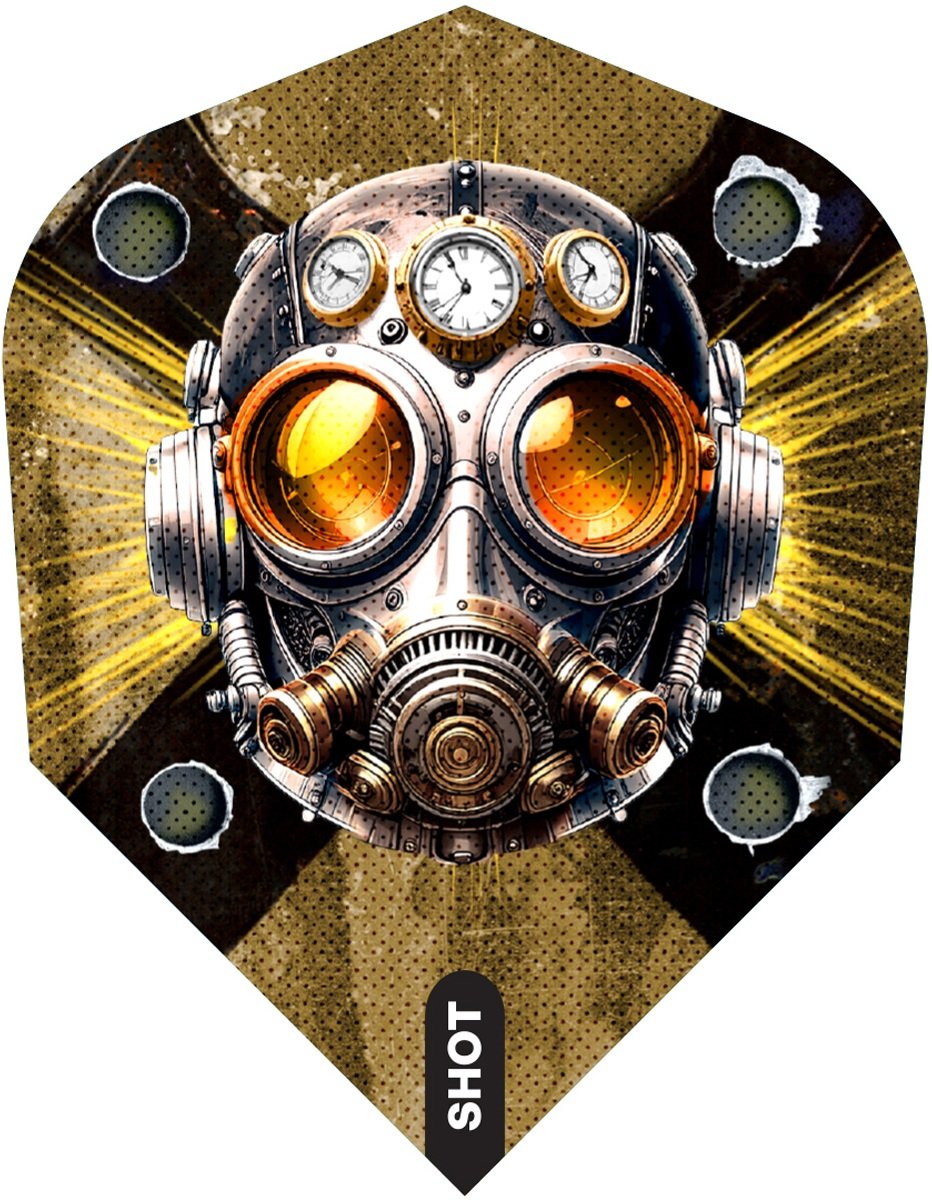 Shot! Badlands The Sheriff Flights No.6 Shape Flights